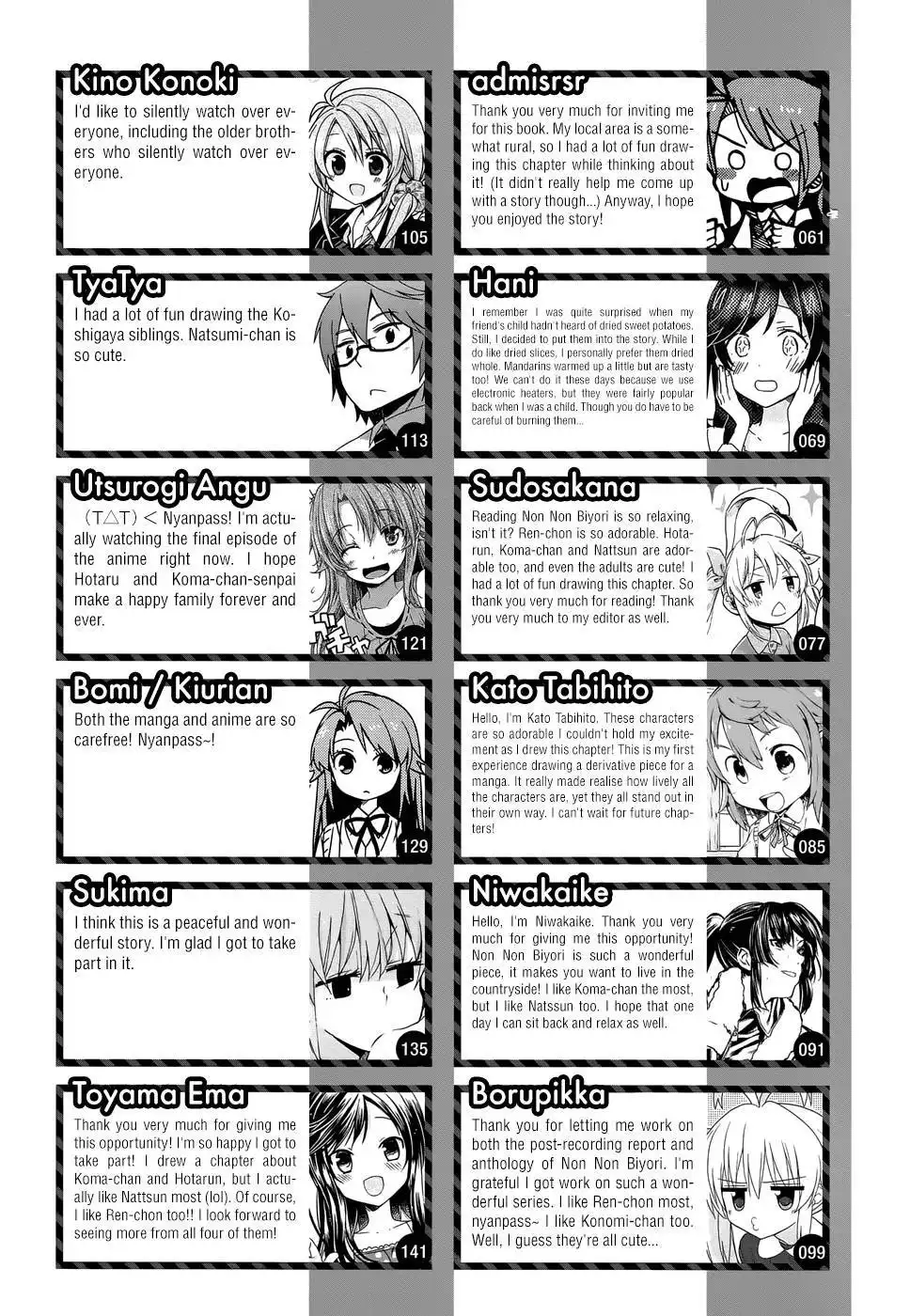 Non Non Biyori Official Anthology Chapter 19 11